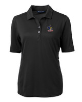 Delaware Fightin' Blue Hens College Vault Cutter & Buck Virtue Eco Pique Recycled Womens Polo BL_MANN_HG 