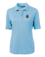 FIU Panthers College Vault Cutter & Buck Virtue Eco Pique Recycled Womens Polo ALS_MANN_HG 