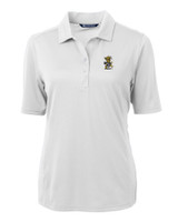 Wichita State Shockers College Vault Cutter & Buck Virtue Eco Pique Recycled Womens Polo WH_MANN_HG 1