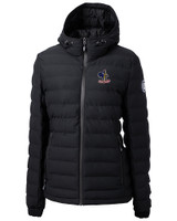 Delaware Fightin' Blue Hens College Vault Cutter & Buck Mission Ridge Repreve® Eco Insulated Womens Puffer Jacket BL_MANN_HG 