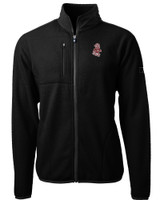 Washington State Cougars College Vault Cutter & Buck Cascade Eco Sherpa Mens Big & Tall Fleece Jacket BL_MANN_HG 1