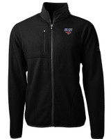 SMU Mustangs Cutter & Buck Cascade Eco Fleece Mens Full Zip Jacket BL_MANN_HG 