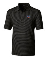 SMU Mustangs Cutter & Buck Forge Pencil Stripe Stretch Mens Big and Tall Polo BL_MANN_HG 