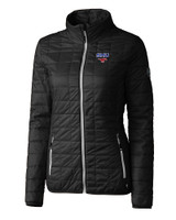 SMU Mustangs Cutter & Buck Rainier PrimaLoft®  Womens Eco Insulated Full Zip Puffer Jacket BL_MANN_HG 