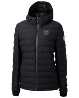 SMU Mustangs Cutter & Buck Mission Ridge Repreve® Eco Insulated Womens Puffer Jacket BL_MANN_HG 1