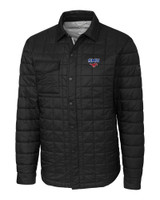 SMU Mustangs Cutter & Buck Rainier PrimaLoft® Mens Eco Insulated Quilted Shirt Jacket BL_MANN_HG 1