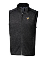 Vanderbilt Commodores Cutter & Buck Mainsail Sweater-Knit Mens Big and Tall Full Zip Vest CCH_MANN_HG 1