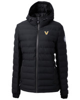 Vanderbilt Commodores Cutter & Buck Mission Ridge Repreve® Eco Insulated Womens Puffer Jacket BL_MANN_HG 1