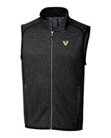 Vanderbilt Commodores Cutter & Buck Mainsail Sweater-Knit Mens Full Zip Vest CCH_MANN_HG 1
