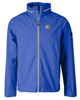 Los Angeles Chargers Cutter & Buck Vapor Water Repellent Stretch Mens Full Zip Rain Jacket CEN_MANN_HG 1