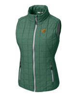 Green Bay Packers NFL Helmet Cutter & Buck Rainier PrimaLoft® Womens Eco Insulated Full Zip Puffer Vest HNM_MANN_HG 1