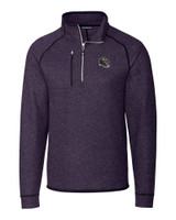 Baltimore Ravens NFL Helmet Cutter & Buck Mainsail Sweater-Knit Mens Half Zip Pullover Jacket CPH_MANN_HG 1