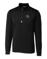 Tampa Bay Buccaneers NFL Helmet Cutter & Buck Traverse Stretch Quarter Zip Mens Big and Tall Pullover BL_MANN_HG 1