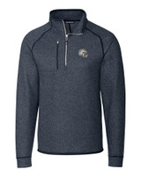 Los Angeles Chargers NFL Helmet Cutter & Buck Mainsail Sweater-Knit Mens Big and Tall Half Zip Pullover Jacket LNH_MANN_HG 1