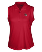 Kansas City Chiefs NFL Helmet Cutter & Buck Forge Stretch Womens Sleeveless Polo CDR_MANN_HG 1