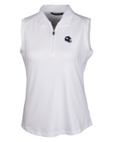 Minnesota Vikings NFL Helmet Cutter & Buck Forge Stretch Womens Sleeveless Polo WH_MANN_HG 1