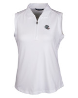 New England Patriots NFL Helmet Cutter & Buck Forge Stretch Womens Sleeveless Polo WH_MANN_HG 1