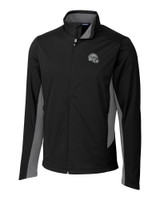 Las Vegas Raiders NFL Helmet Cutter & Buck Navigate Softshell Mens Big and Tall Full Zip Jacket BL_MANN_HG 1