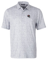 Tampa Bay Buccaneers NFL Helmet Cutter & Buck Pike Constellation Print Stretch Mens Polo POL_MANN_HG 1