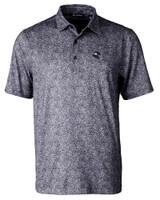 Minnesota Vikings NFL Helmet Cutter & Buck Pike Constellation Print Stretch Mens Polo BL_MANN_HG 1