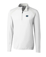 Florida Gators Cutter & Buck Williams Half Zip White Mannequin