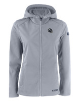 Seattle Seahawks NFL Helmet Cutter & Buck Evoke Eco Softshell Recycled Full Zip Womens Jacket CNC_MANN_HG 1