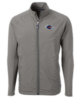 UTSA Roadrunners Cutter & Buck Adapt Eco Knit Hybrid Recycled Mens Big & Tall Full Zip Jacket EG_MANN_HG 