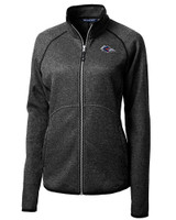 UTSA Roadrunners Cutter & Buck Mainsail Sweater-Knit Womens Full Zip Jacket CCH_MANN_HG 