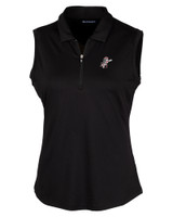 Cincinnati Reds Cooperstown Cutter & Buck Forge Stretch Womens Sleeveless Polo BL_MANN_HG 1