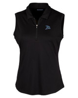 Tampa Bay Rays Cooperstown Cutter & Buck Forge Stretch Womens Sleeveless Polo BL_MANN_HG 1