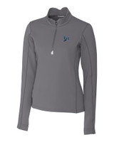 Tampa Bay Rays Cooperstown Cutter & Buck Traverse Stretch Quarter Zip Womens Pullover EG_MANN_HG 1