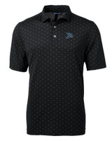 Tampa Bay Rays Cooperstown Cutter & Buck Virtue Eco Pique Tile Print Recycled Mens Big & Tall Polo BL_MANN_HG 1