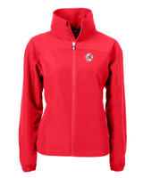New York Yankees Cooperstown Cutter & Buck Charter Eco Recycled Womens Full-Zip Jacket RD_MANN_HG 1