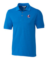 Montreal Expos Cooperstown Cutter & Buck Advantage Eco Tri-Blend Pique Mens Big and Tall Polo Digital Mannequin