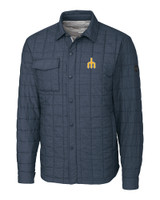 Seattle Mariners Cooperstown Cutter & Buck Rainier PrimaLoft® Mens Big and Tall Eco Insulated Quilted Shirt Jacket ANM_MANN_HG 1