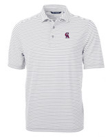 Los Angeles Angels Cooperstown Cutter & Buck Virtue Eco Pique Stripe Recycled Mens Big and Tall Polo POL_MANN_HG 1