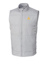 Seattle Mariners Cooperstown Cutter & Buck Stealth Hybrid Quilted Mens Big and Tall Windbreaker Vest POL_MANN_HG 1