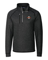 San Francisco Giants Cooperstown Cutter & Buck Mainsail Sweater-Knit Mens Big and Tall Half Zip Pullover Jacket CCH_MANN_HG 1