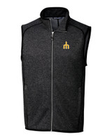 Seattle Mariners Cooperstown Cutter & Buck Mainsail Sweater-Knit Mens Big and Tall Full Zip Vest CCH_MANN_HG 1