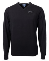 Colorado Rockies Cooperstown Cutter & Buck Lakemont Tri-Blend Mens Big and Tall V-Neck Pullover Sweater BL_MANN_HG 1