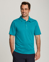 Cascade Melange Stripe Polo 1