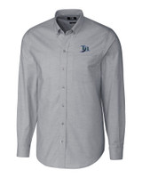 Tampa Bay Rays Cooperstown Cutter & Buck Stretch Oxford Mens Big and Tall Long Sleeve Dress Shirt CC_MANN_HG 1