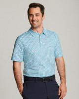 Pike Polo Half Moon Geo Print 1