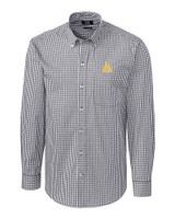 Seattle Mariners Cooperstown Cutter & Buck Easy Care Stretch Gingham Mens Big and Tall Long Sleeve Dress Shirt CC_MANN_HG 1