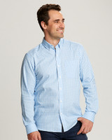 Men's L/S League Gingham 1