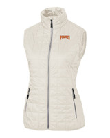 Pittsburgh Pirates Cooperstown Cutter & Buck Rainier PrimaLoft® Womens Eco Insulated Full Zip Puffer Vest CCO_MANN_HG 1