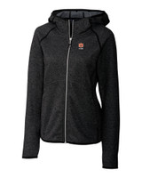 Auburn Tigers Alumni Cutter & Buck Mainsail Sweater-Knit Hoodie Womens Full Zip Jacket CCH_MANN_HG 1