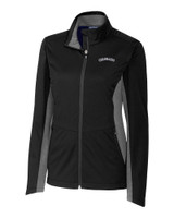 Colorado Rockies Cooperstown Cutter & Buck Navigate Softshell Womens Full Zip Jacket BL_MANN_HG 1