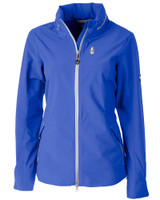 Chicago Cubs Cooperstown Cutter & Buck Vapor Water Repellent Stretch Womens Full Zip Rain Jacket CEN_MANN_HG 1