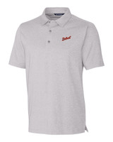 Detroit Tigers Cooperstown Cutter & Buck Forge Heathered Stretch Mens Polo POH_MANN_HG 1